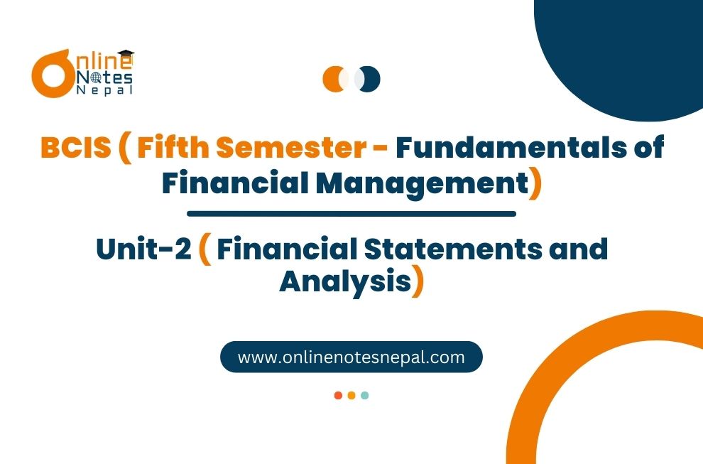 Financial Statements and Analysis Photo